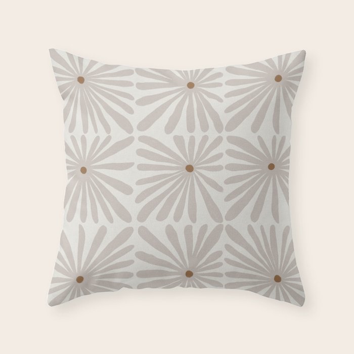 Lazy Daisies #2 Throw Pillow Gallery Image 6