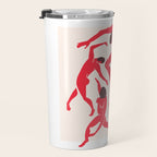 The Dance 3 | Henri Matisse - La Danse | Scarlet Red Edition Travel Mug Gallery Image 3