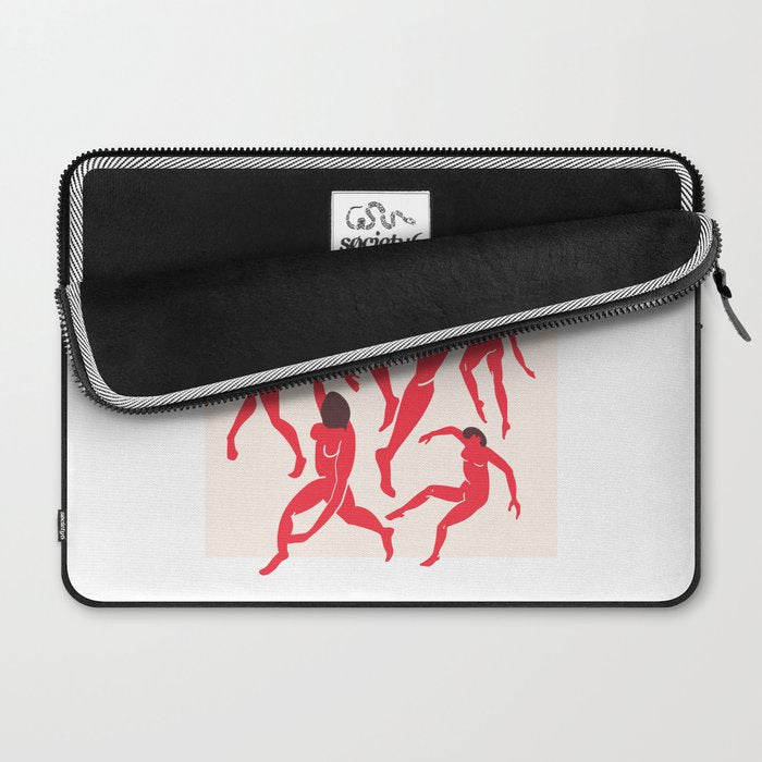 The Dance 3 | Henri Matisse - La Danse | Scarlet Red Edition Laptop Sleeve Gallery Image 2