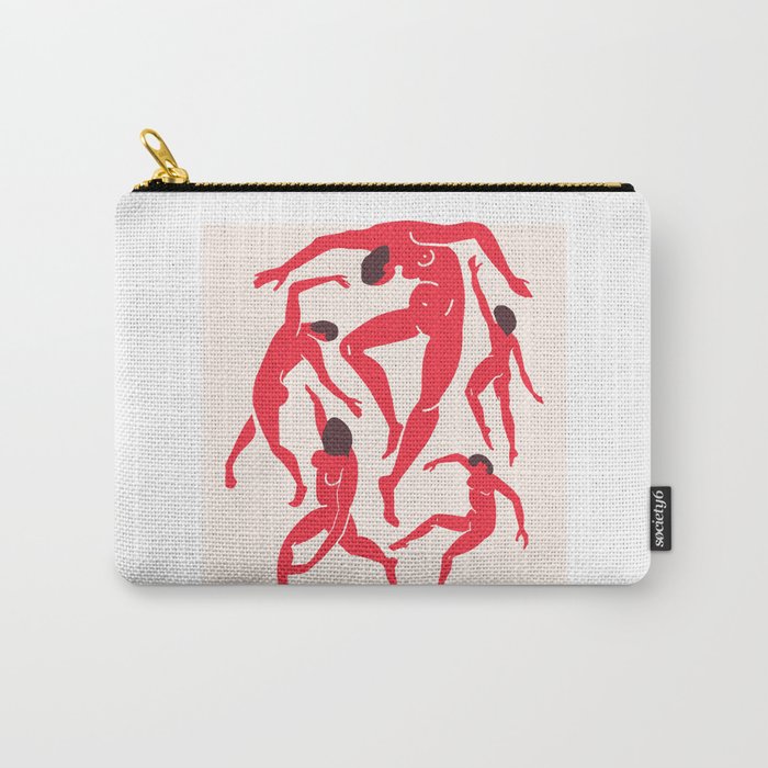 The Dance 3 | Henri Matisse - La Danse | Scarlet Red Edition Carry All Pouch Gallery Image 1