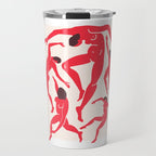 The Dance 3 | Henri Matisse - La Danse | Scarlet Red Edition Travel Mug Gallery Image 1