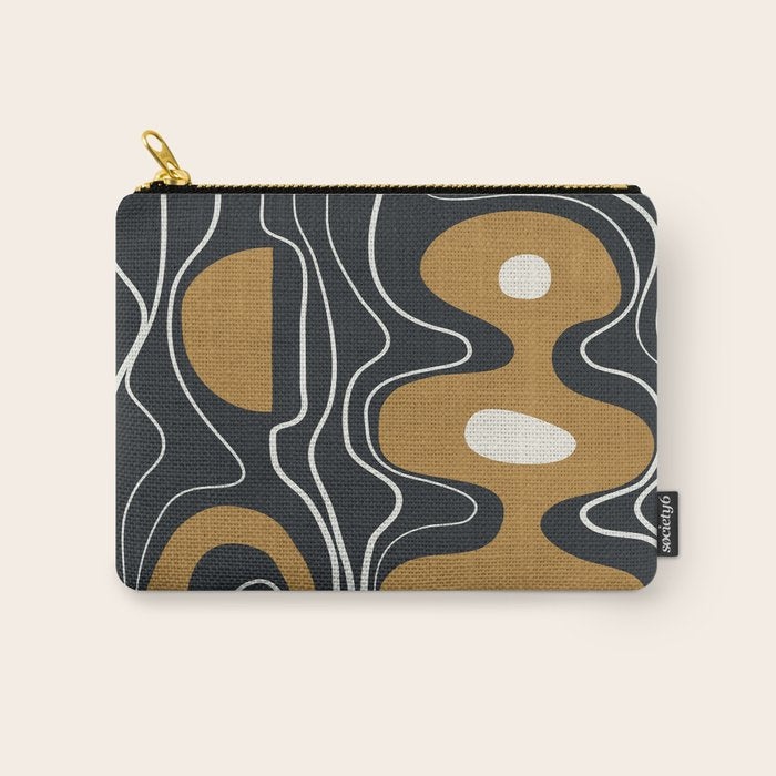 Minimal Abstract Form 2 Carry All Pouch Gallery Image 1