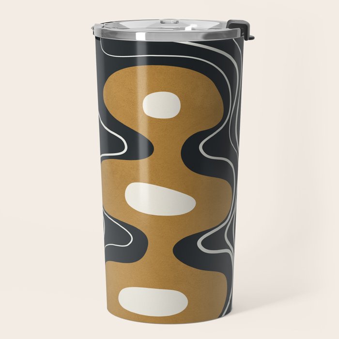 Minimal Abstract Form 2 Travel Mug Gallery Image 2