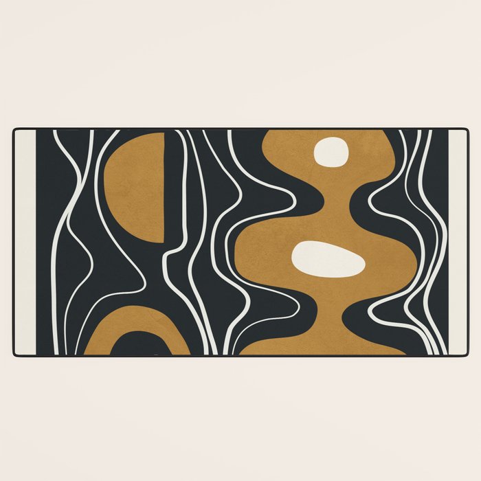 Minimal Abstract Form 2 Desk Mat Gallery Image 3