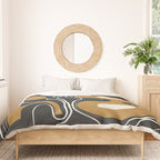 Minimal Abstract Form 2 Duvet Cover Gallery Image 3