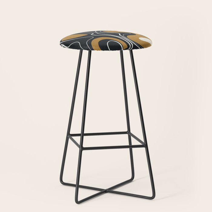 Minimal Abstract Form 2 Stool Gallery Image 1