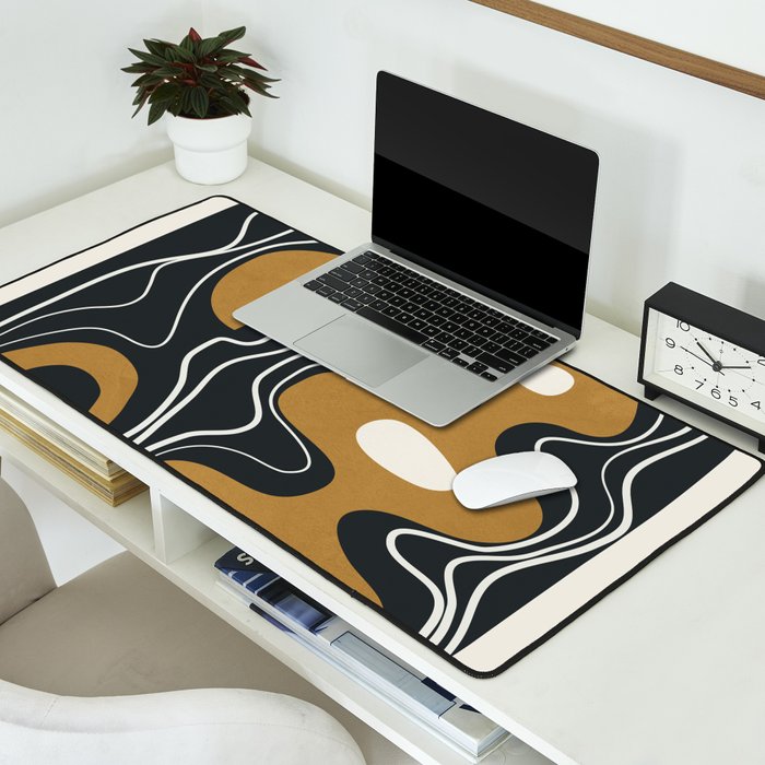 Minimal Abstract Form 2 Desk Mat Gallery Image 2