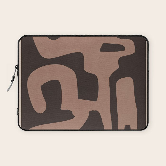 Modern Abstract Minimal Shapes 117a Laptop Sleeve Gallery Image 1