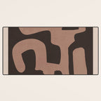 Modern Abstract Minimal Shapes 117a Desk Mat Gallery Image 3