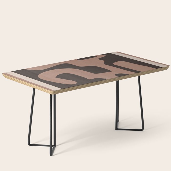 Modern Abstract Minimal Shapes 117a Coffee Table Gallery Image 1