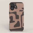 Modern Abstract Minimal Shapes 117a iPhone Case Gallery Image 1