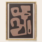 Modern Abstract Minimal Shapes 117a Serving Tray Gallery Image 1