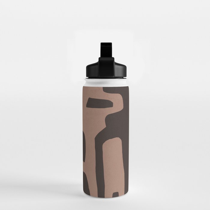 Modern Abstract Minimal Shapes 117a Water Bottle Gallery Image 2