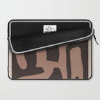 Modern Abstract Minimal Shapes 117a Laptop Sleeve Gallery Image 2
