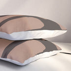 Modern Abstract Minimal Shapes 117a Pillow Sham Gallery Image 3