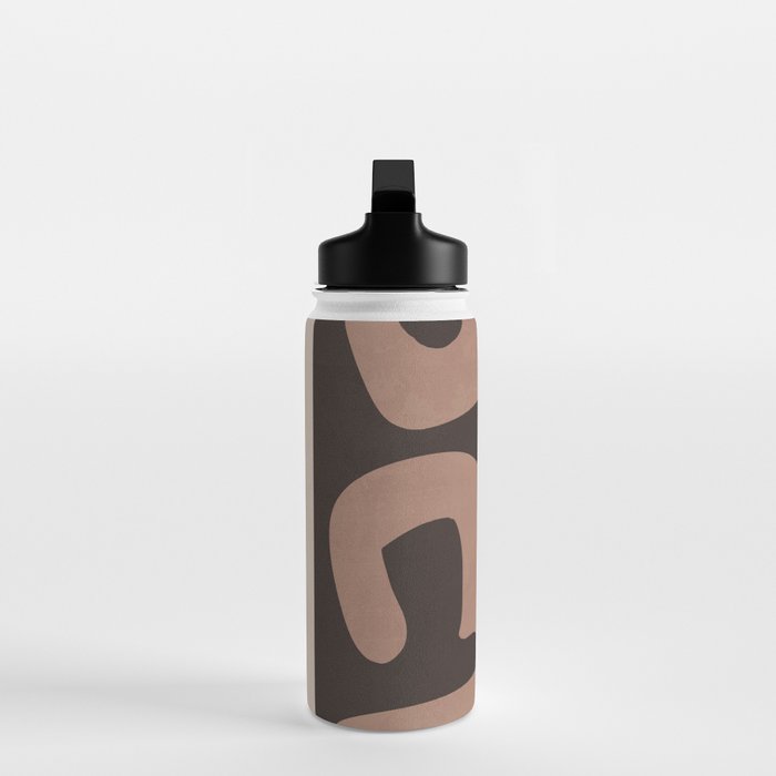 Modern Abstract Minimal Shapes 117a Water Bottle Gallery Image 3
