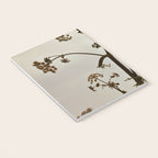 Pirouette x wildflower botanical photograph Notebook Gallery Image 3