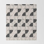 Lines in Motion 9 Throw Blanket Gallery Image 2