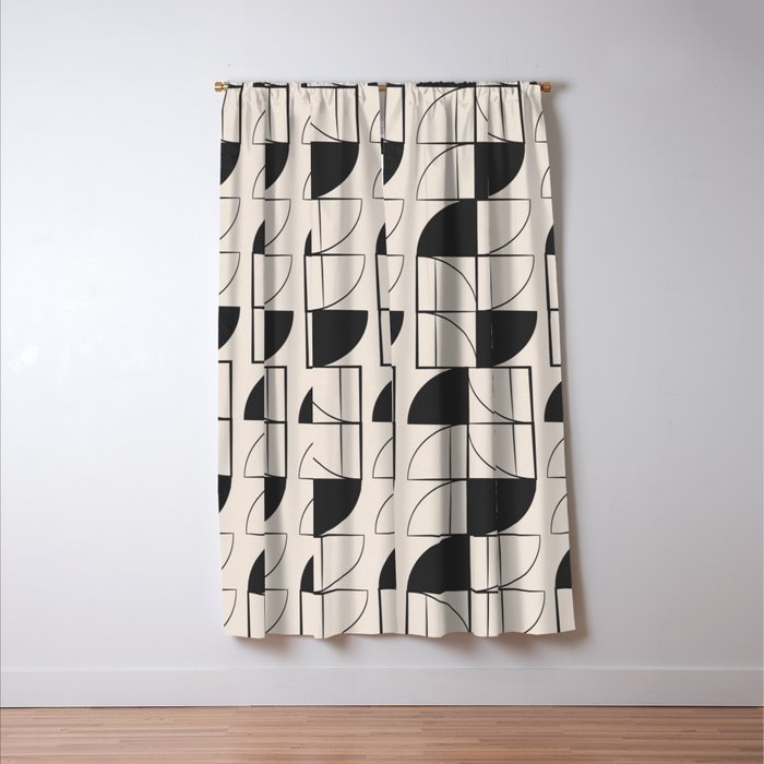 Lines in Motion 9 Window Curtain Gallery Image 3