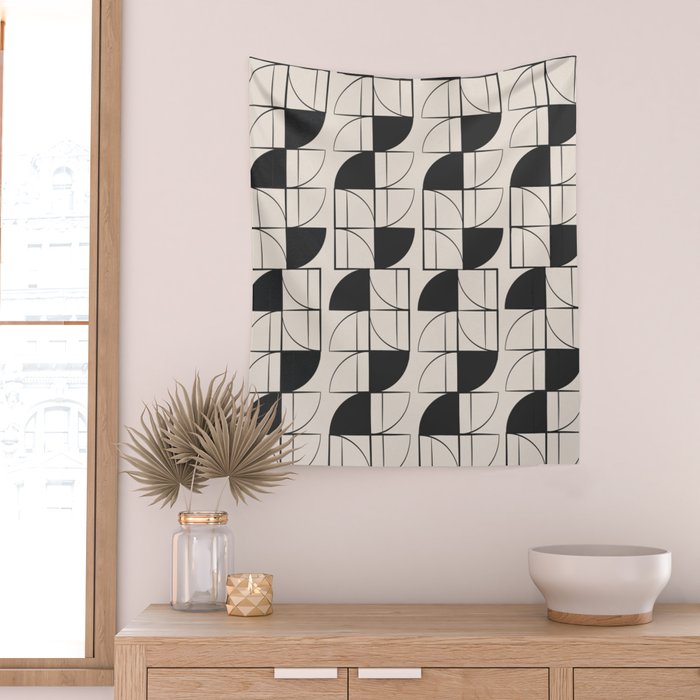 Lines in Motion 9 Wall Tapestry Gallery Image 2