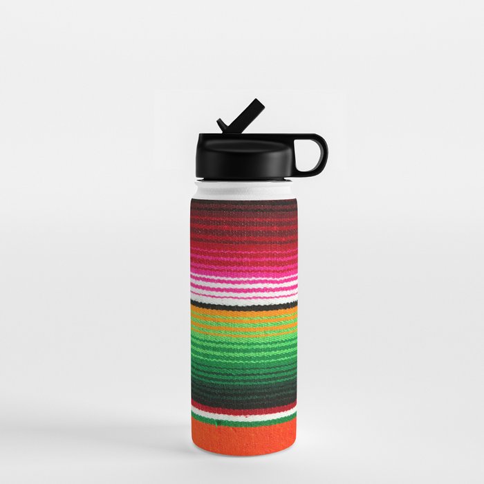 BEAUTIFUL MEXICAN SERAPE Water Bottle Gallery Image 1