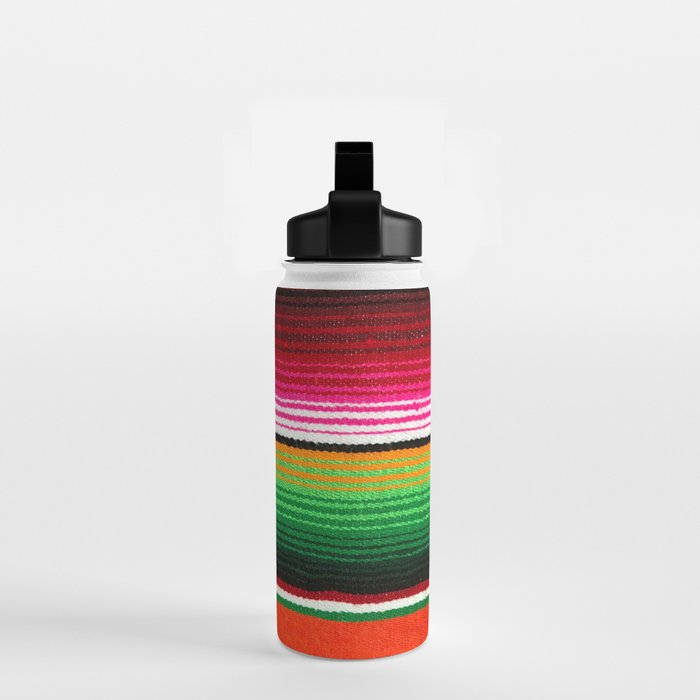 BEAUTIFUL MEXICAN SERAPE Water Bottle Gallery Image 2