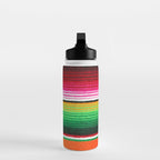 BEAUTIFUL MEXICAN SERAPE Water Bottle Gallery Image 3