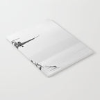 Steady As She Goes 6; aircraft coming in for an island landing female in bikini black and white photography - photographs - photograph Notebook Gallery Image 2