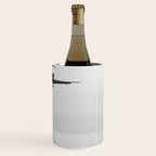 Steady As She Goes 6; aircraft coming in for an island landing female in bikini black and white photography - photographs - photograph Wine Chiller Gallery Image 3