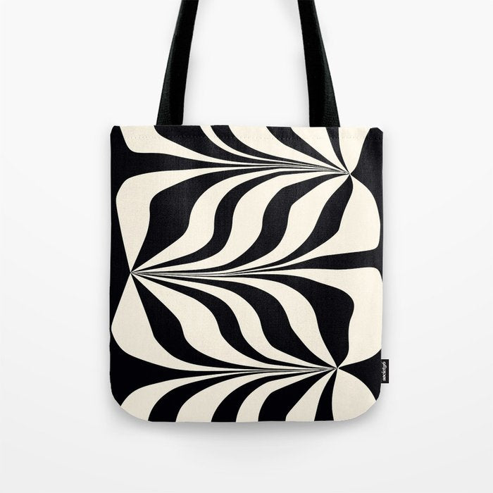 High Contrast #2 - Modern Art Print Tote Bag Gallery Image 1
