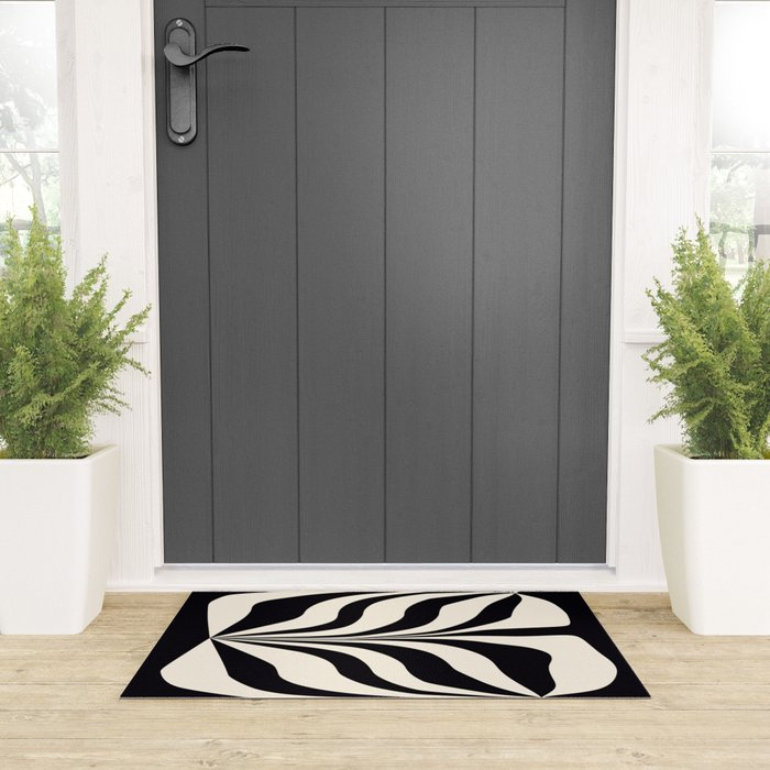 High Contrast #2 - Modern Art Print Welcome Mat Gallery Image 3