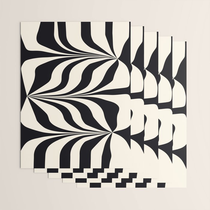 High Contrast #2 - Modern Art Print Wrapping Paper Gallery Image 3