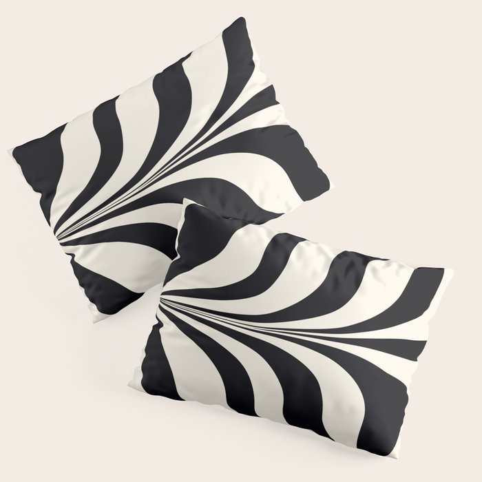 High Contrast #2 - Modern Art Print Pillow Sham Gallery Image 1