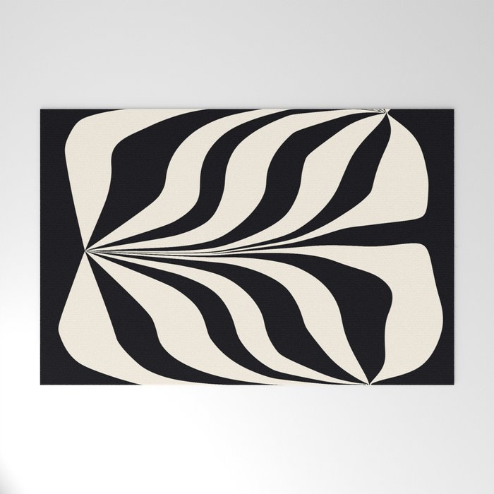 High Contrast #2 - Modern Art Print Welcome Mat Gallery Image 1