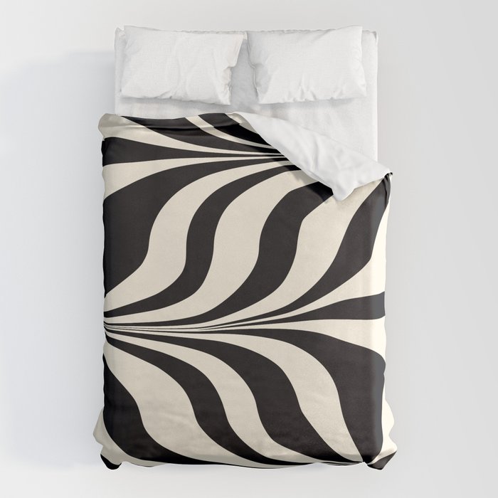 High Contrast #2 - Modern Art Print Duvet Cover Gallery Image 6