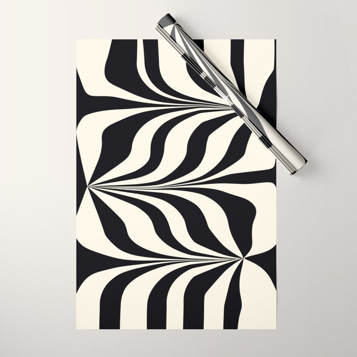 High Contrast #2 - Modern Art Print Wrapping Paper Gallery Image 1