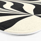 High Contrast #2 - Modern Art Print Bath Mat Gallery Image 3