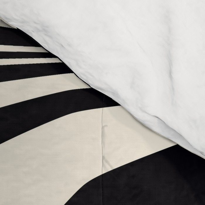 High Contrast #2 - Modern Art Print Comforter Gallery Image 4