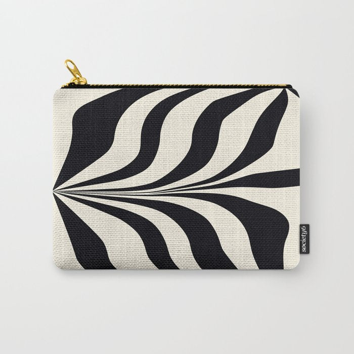 High Contrast #2 - Modern Art Print Carry All Pouch Gallery Image 1