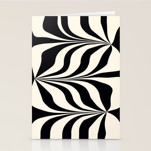 High Contrast #2 - Modern Art Print Stationery Card Gallery Image 1