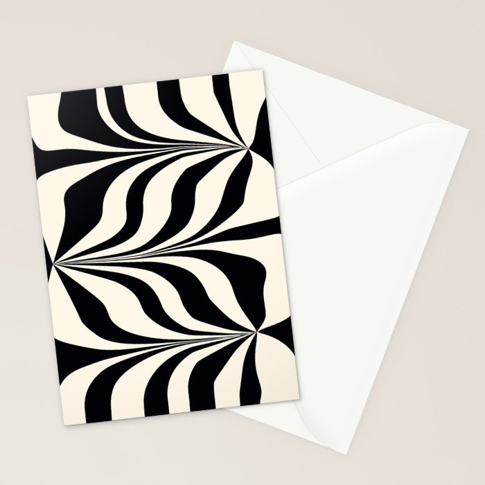 High Contrast #2 - Modern Art Print Stationery Card Gallery Image 2