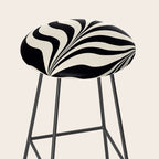 High Contrast #2 - Modern Art Print Stool Gallery Image 2