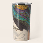 Himalayan monal by Elizabeth Gould from "A Century of Birds from the Himalaya Mountains," 1831 Travel Mug Gallery Image 1