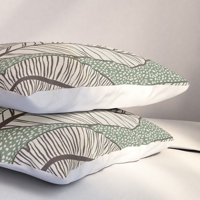 Banana Leaves Pillow Sham Gallery Image 3