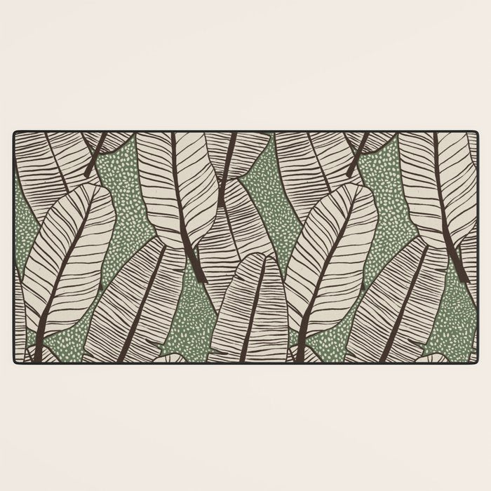 Banana Leaves Desk Mat Gallery Image 3