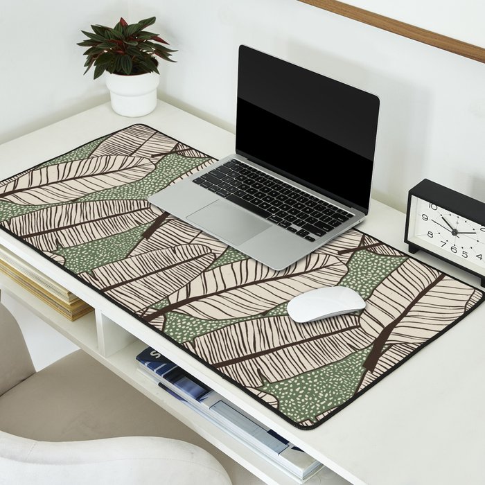 Banana Leaves Desk Mat Gallery Image 2