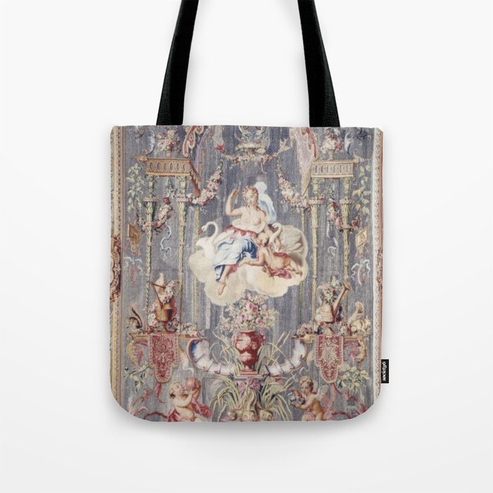Antique 18th Century 'Venus' French Gobelins Tapestry Tote Bag Gallery Image 1