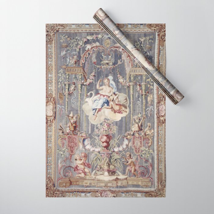 Antique 18th Century 'Venus' French Gobelins Tapestry Wrapping Paper Gallery Image 1
