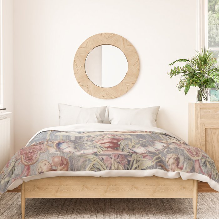 Antique 18th Century 'Venus' French Gobelins Tapestry Duvet Cover Gallery Image 3