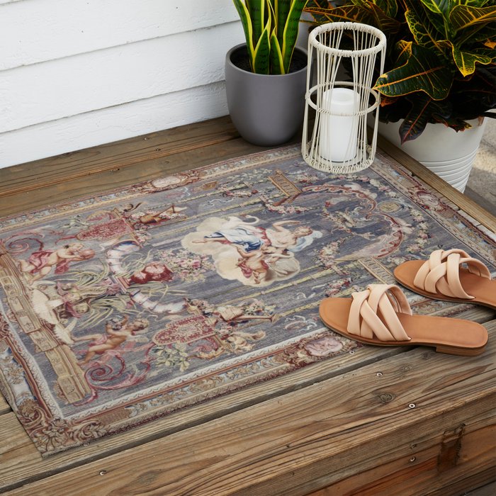 Antique 18th Century 'Venus' French Gobelins Tapestry Outdoor Rug Gallery Image 2